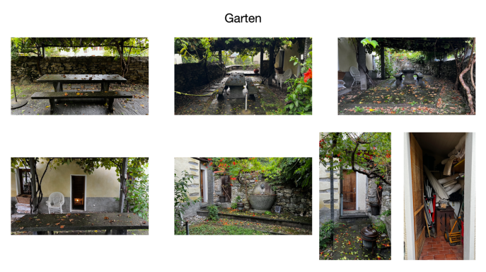Garten - Pergola - Brunnen - Schopf